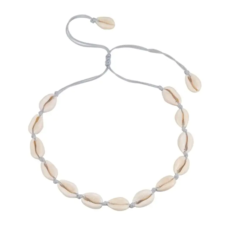 Simple Shell Choker Necklace