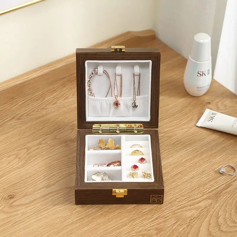 Small Wooden Jewelry Box