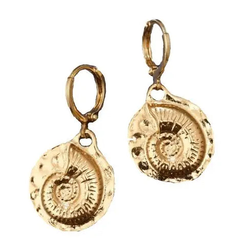 Snail Shell Earrings