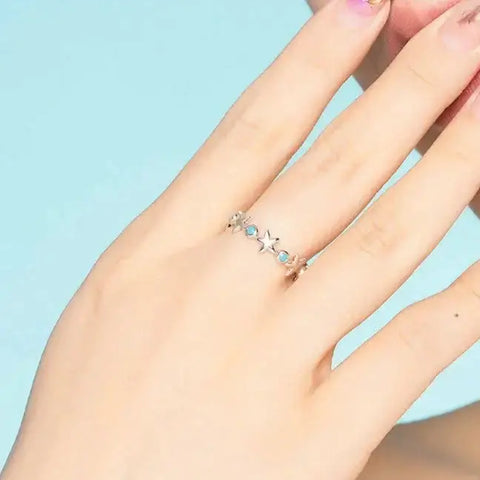 Starfish Blue Harmony Ring