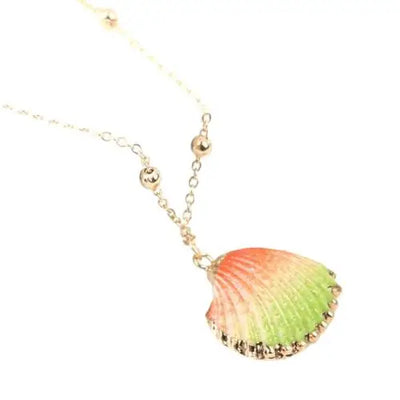 Summer Shell Pendant Necklace