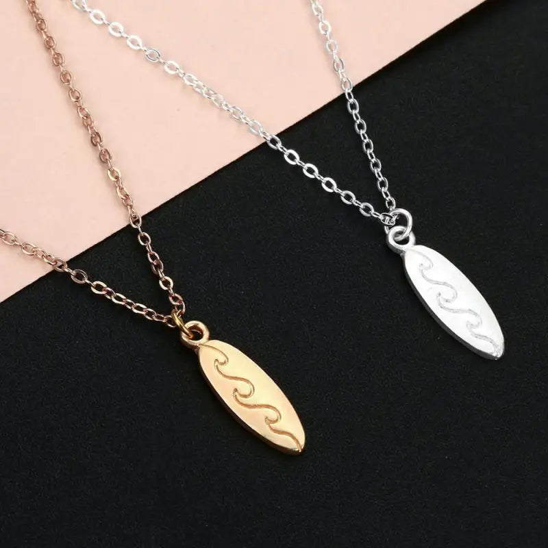 Surfboard Necklace