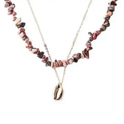 Surfer Cowrie Shell Necklace