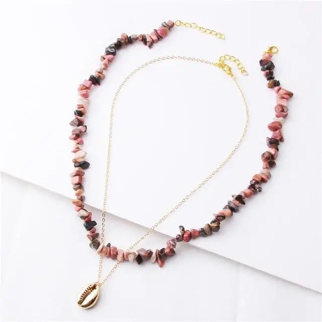 Surfer Cowrie Shell Necklace