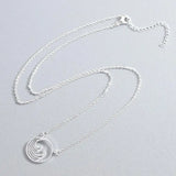 Wave Necklace - Silver