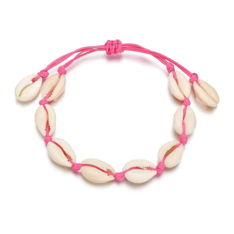 White Crustacean Shell Bracelet