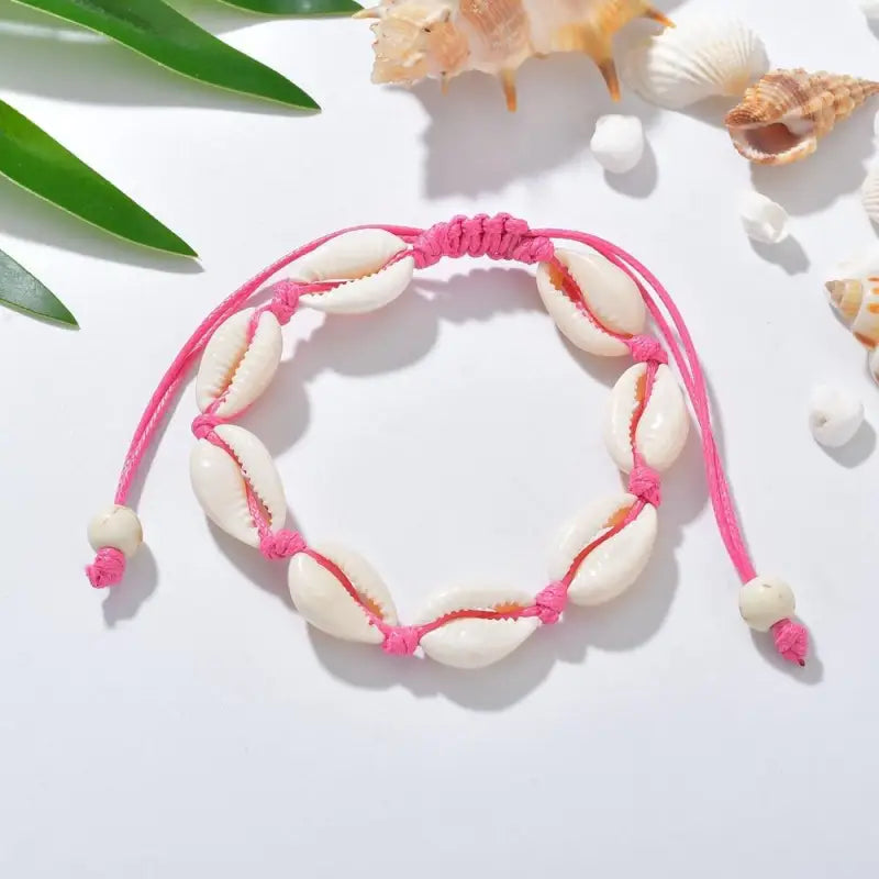 White Crustacean Shell Bracelet