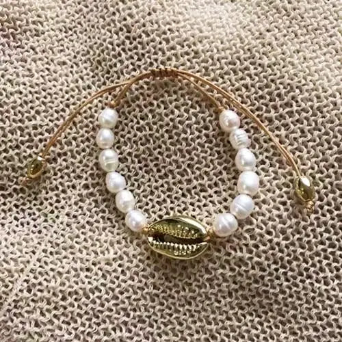 White Pearl Shell Bracelet