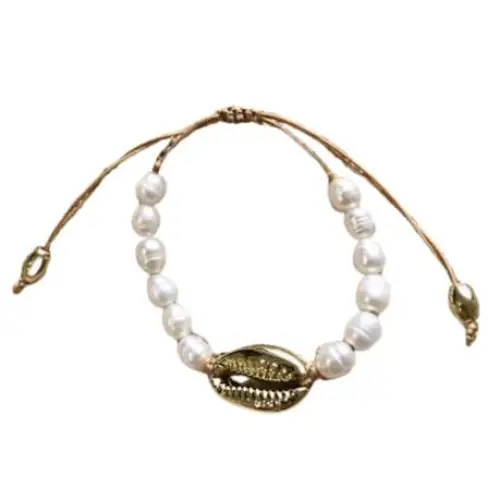 White Pearl Shell Bracelet