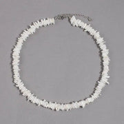 White Tahitian Shell Necklace