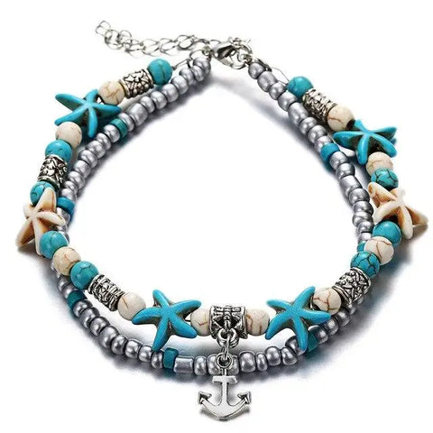 Women’s Anchor Shell Bracelet